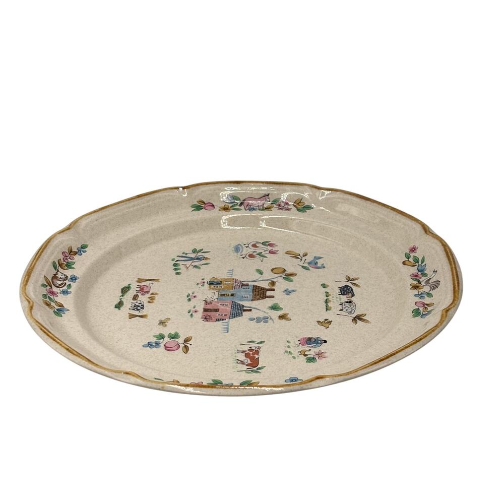 International Stoneware Vintage Heartland Pattern  Stoneware Japan Dinner Plate - Picture 9 of 13